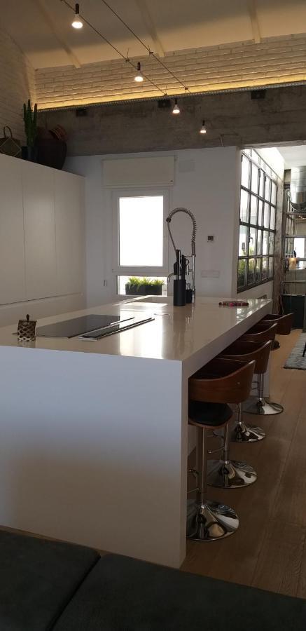 Апартаменты Atico Loft En Frente Al Mar Terraza Vista Espectacular Аликанте Экстерьер фото