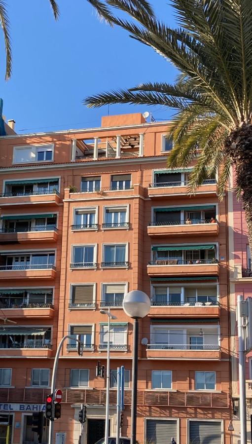 Апартаменты Atico Loft En Frente Al Mar Terraza Vista Espectacular Аликанте Экстерьер фото